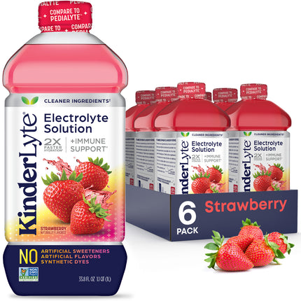 KinderLyte® Oral Electrolyte Solution Strawberry