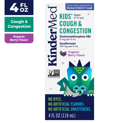 KinderMed® Kids’ Cough & Congestion