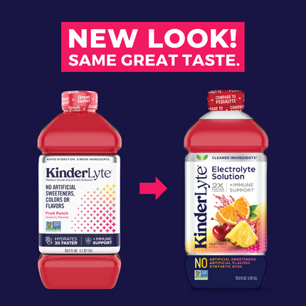 KinderLyte® Oral Electrolyte Solution Fruit Punch