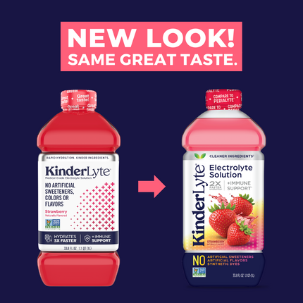 KinderLyte® Oral Electrolyte Solution Strawberry